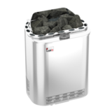 Электрическая печь SAWO SCANDIA COMBI SCAC-90NS-Z (9 кВт, с парогенератором,внутри оцинковка, снаружи нержавейка), выносной пульт (пульт и блок мощности докупаются отдельно) - купить в Москве и СПб недорого по цене производителя

