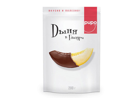 Конфеты PUPO "Дыня в глазури", 200г