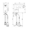 Ideal Standard CeraPlus A6146AA Смеситель сенсорный, 220