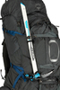 Картинка рюкзак туристический Osprey Aether Plus 60 Black - 17