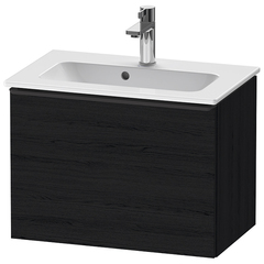 Duravit D-Neo Тумбочка подвесная, Compact 440x610x372, 1 ящик, цвет: Black Oak DE426801616 фото