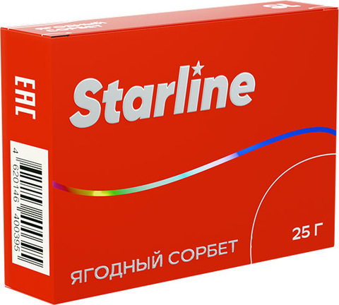 Табак Starline - Ягодный сорбет, 25 грамм