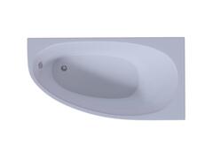 Акриловая асимметричная угловая ванна Aquatek Eco-Friendly Дива 150х90 без фронтального экрана, без гидромассажа, без опоры(каркаса), правая