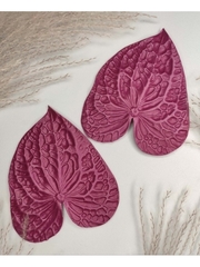 Молд пластиковый лепесток Антуриум (Б) 16,5 х 13,5 см