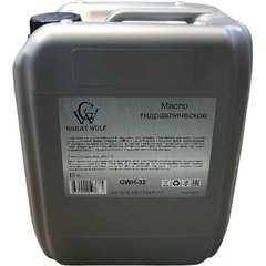 Масло гидравлическое GWH-32 (10л, минеральное, Great Wolf)