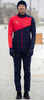 Утеплённый лыжный костюм Nordski Premium Blueberry-Red мужской