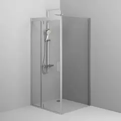 Душевое ограждение 90x90, прозрачное стекло без поддона, AM.PM Gem - W90G-404-090MT