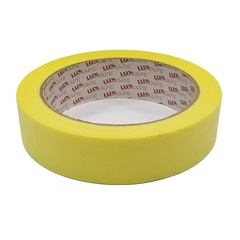 Лента малярная Luxtape, жёлтая, 19 мм х 25 м