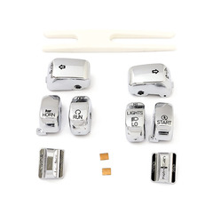 Комплект кнопок хром 96-13 FLHRC, FLHR