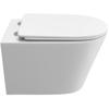 BelBagno BB5180CH-TOR/SC TRE-TOR Унитаз подвесной, безободковый, с системой смыва "Торнадо", с сиденьем soft close, BB5180CH-TOR/SC