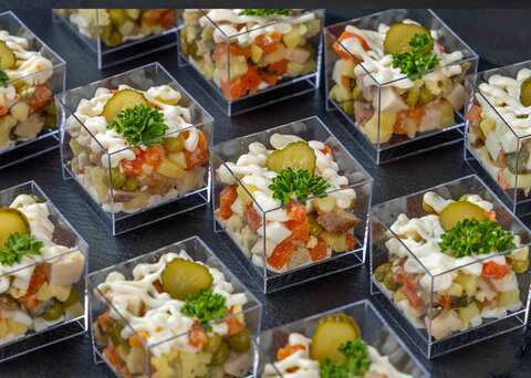 Веррин с салатом &quot;Оливье&quot;, 12 шт.