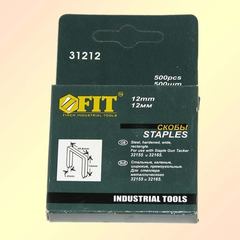 Скобы для мебельного степлера тип 140, 12 мм, 500шт FIT в интернет-магазине ЯрТехника