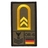 Café Viereck Rank Patch Oberbootsmann oliv