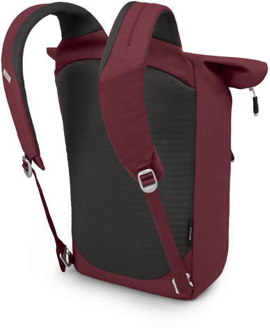 Картинка рюкзак городской Osprey Arcane Tote Mud Red - 4