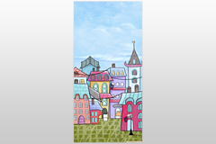 Цифровая печать Xpoint / Икспоинт. Детские Арт панели 0677.04, 300х145 см