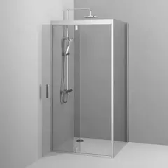 Душевое ограждение 90x90, прозрачное стекло без поддона, AM.PM Gem - W90G-404-090MT