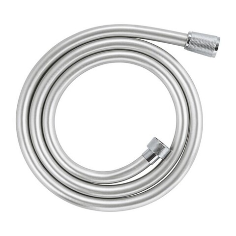 Grohe 27506001 VitalioFlex Silver Душевой шланг 1750 мм, TwistStop, AntiFold защита от залома, max давление до 5 бар, хром