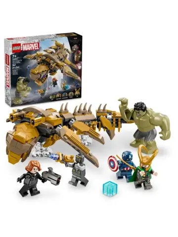 Конструктор Marvel 76290 Мстители против Левиафан