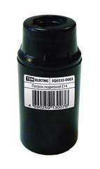 Патрон TDM E14 карболитовый подвесной, черный