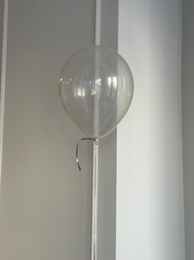 Шар латекс прозрачный