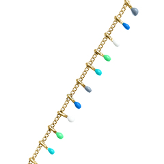 Цепь с элементами эмали Greece