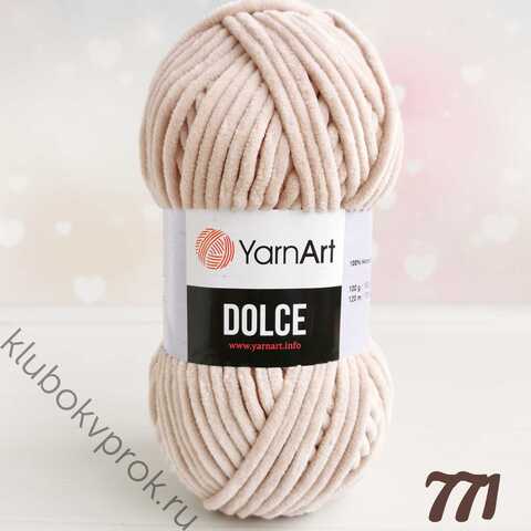 YARNART DOLCE 771, Крем брюле