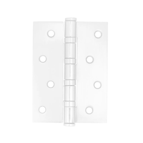 Петли дверные универсальные Vettore 100×75×2.5-4BB MWP (Белый матовый)