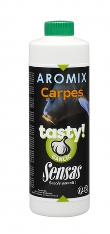 Ароматизатор Sensas AROMIX Carp Tasty Garlic 0.5л