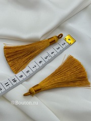Кисточка для штор золотистая 8 см