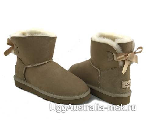 UGG Bailey Bow II Mini Sand