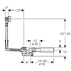Слив-перелив Geberit 150.710.21.1