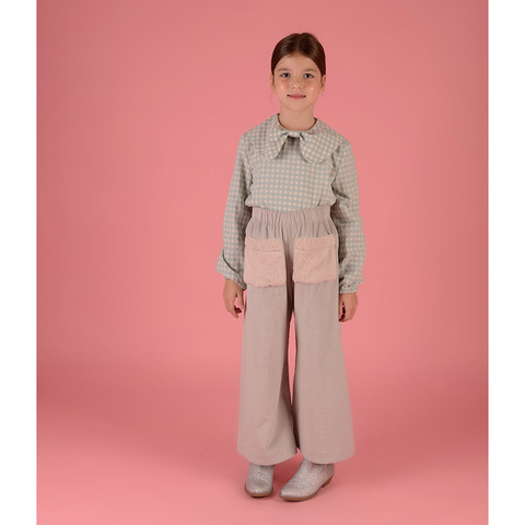 Блуза Raspberry Plum (Модель Gingham Blue) купить в Babyswag