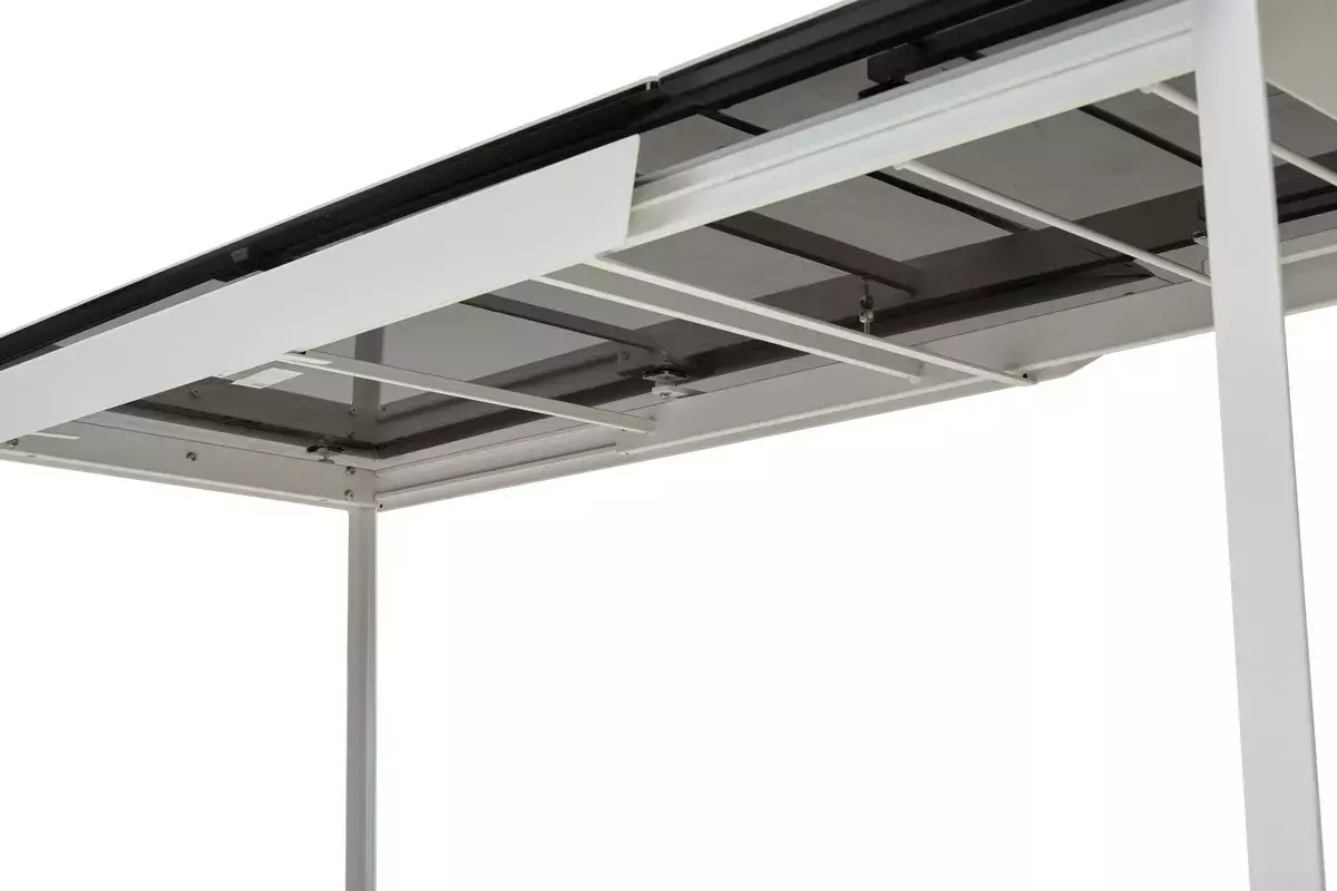 Стол CREMONA 140 HIGH GLOSS STATUARIO Белый мрамор глянцевый, керамика/ белый каркас, DISAUR