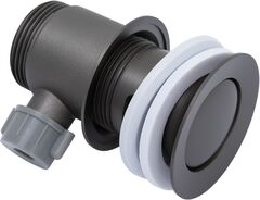 Смеситель для биде Allen Brau Priority 5.31A04-MG (с донным клапаном) графит браш