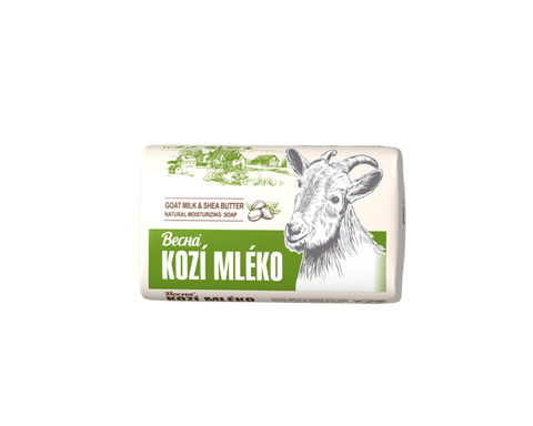 Мыло туалетное Kozi Mleko Весна Goat milk extract 90гр