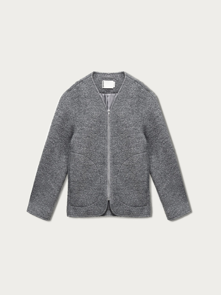 

Кардиган Кобе на молнии, Серый