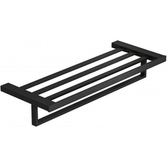 Kludi 3198939 Kludi 31 989 39 VELA C держатель для полотенец с полкой, L = 600 мм черный матовый фото