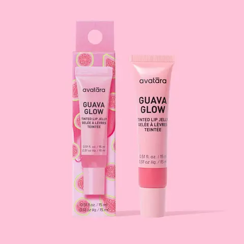 Бальзам-тинт оттеночный для губ Avatara Guava Glow
