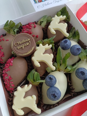 Клубника в шоколаде 