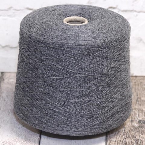 Меринос с кашемиром (10%) LANECARDATE VELA 1/16 серый меланж