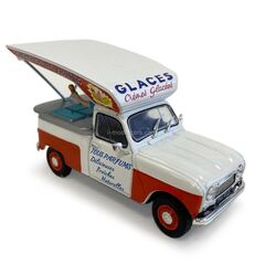 Renault 4L van Diorama: Ice Cream Vendor Altaya 1:43
