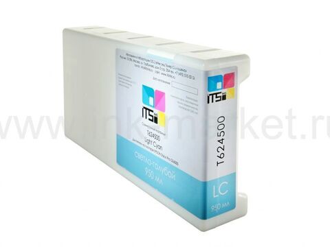 Совместимый картридж для Epson Stylus Pro GS6000 Light Cyan 950 ml Solvent based (T624500)