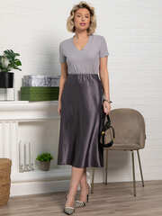 Юбка Коссаль (пыльно-графитовая) Ю15316-46М LT Collection