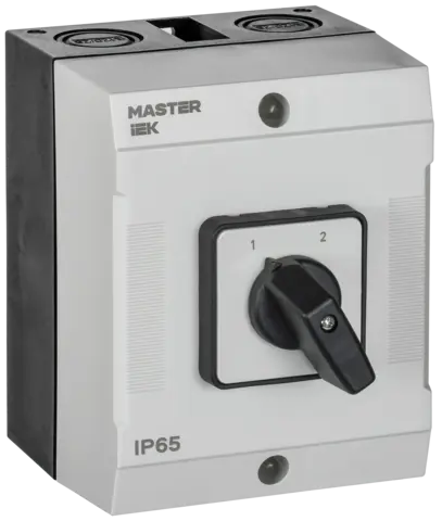 Перекл. кулачк. в боксе станд. рук. 10А сх. 69 MASTER IEK