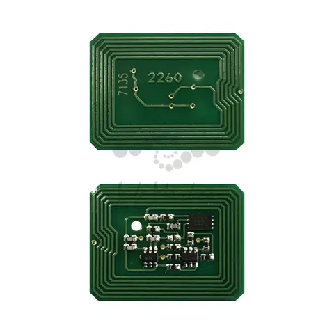 Чип для OKI C9655 Cyan Ресурс 22000 страниц. (Смартчип для голубого тонер-картриджа ОКИ С9655)