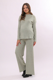Костюм для беременных 15956 шалфей меланж