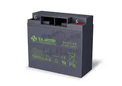 Аккумуляторная батарея B.B. Battery BC 17-12 BB(12V 17Ah ДхШхВ 181х76х166 мм, масса 5,62 кг) клеммы B1(М5 болт и гайка) — фото 2