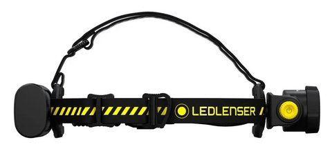 Фонарь налобный Led Lenser H15R Work, чёрный, светодиодный,x1 (502196)
