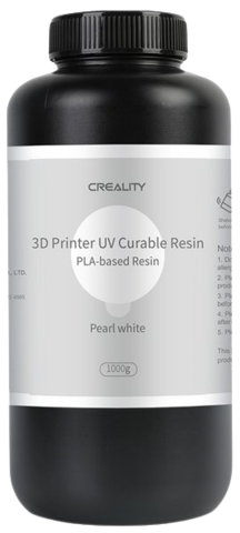 Фотополимер Creality PLA-based UV Curable Resin, Белый, 0.5 л.