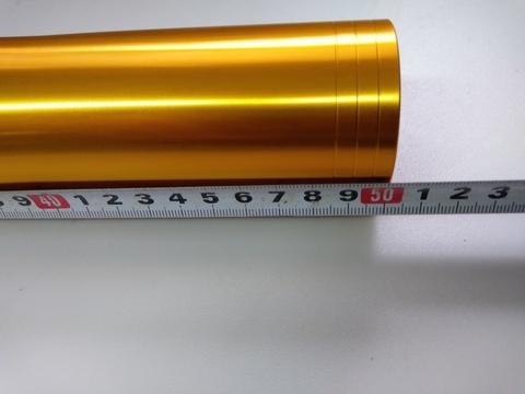 Внешний стакан пера вилки для Yamaha YZF R6 2008-2014 г.в., gold